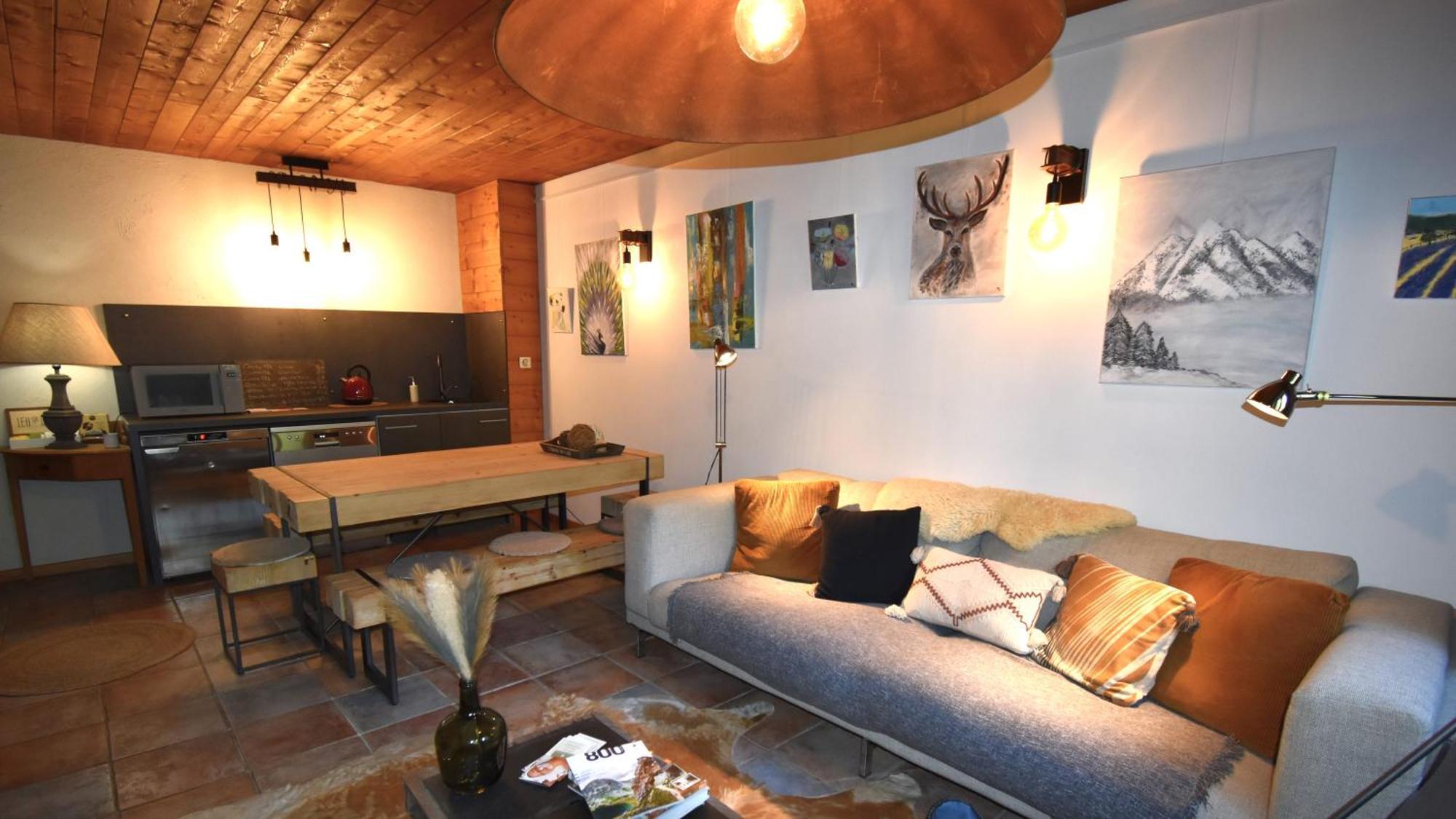 La Cle Des Bois Bed & Breakfast Le Bourg-d'Oisans Exterior photo